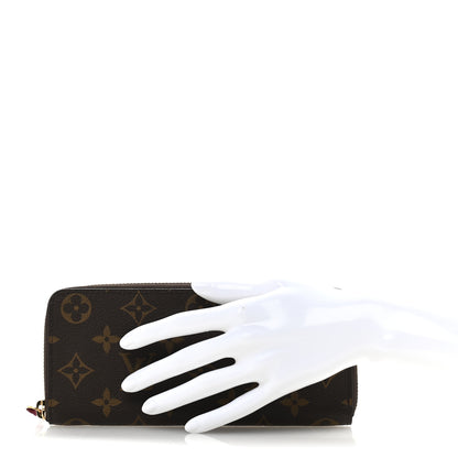 Louis Vuitton Monogram Clemence Wallet Fuchsia 2 of 6