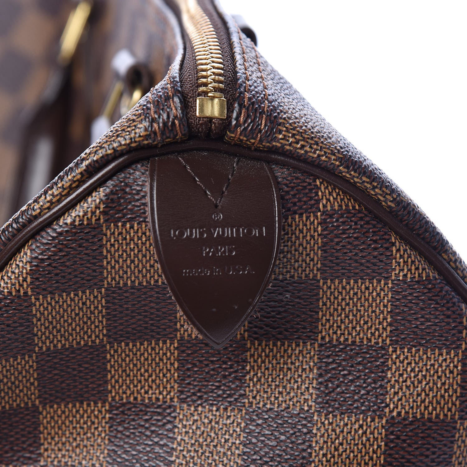Louis Vuitton Damier Ebene Speedy 35 8 of 11