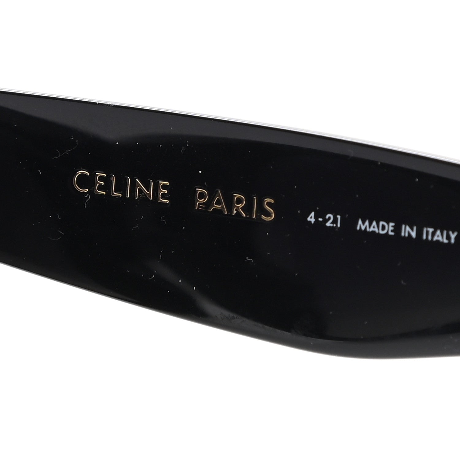 Celine Polarized Sunglasses CL4004IN Black 8 of 9