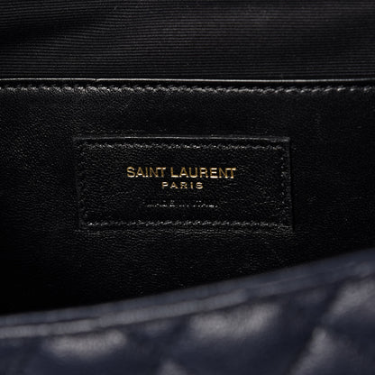 Saint Laurent Sheepskin Tri-Color Tri-Quilt Monogram Medium College Bag 6 of 10