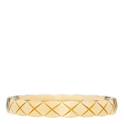 Chanel 18K Yellow Gold Mini Coco Crush Ring 57 8 3 of 6