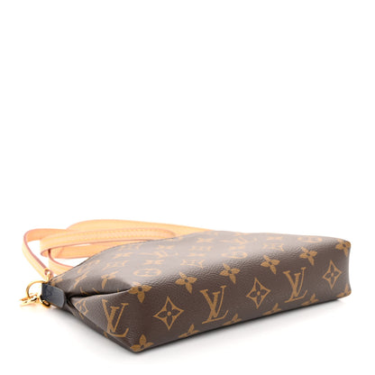 Louis Vuitton LOUIS VUITTON Monogram Pallas Clutch Blue Marine 4 of 10