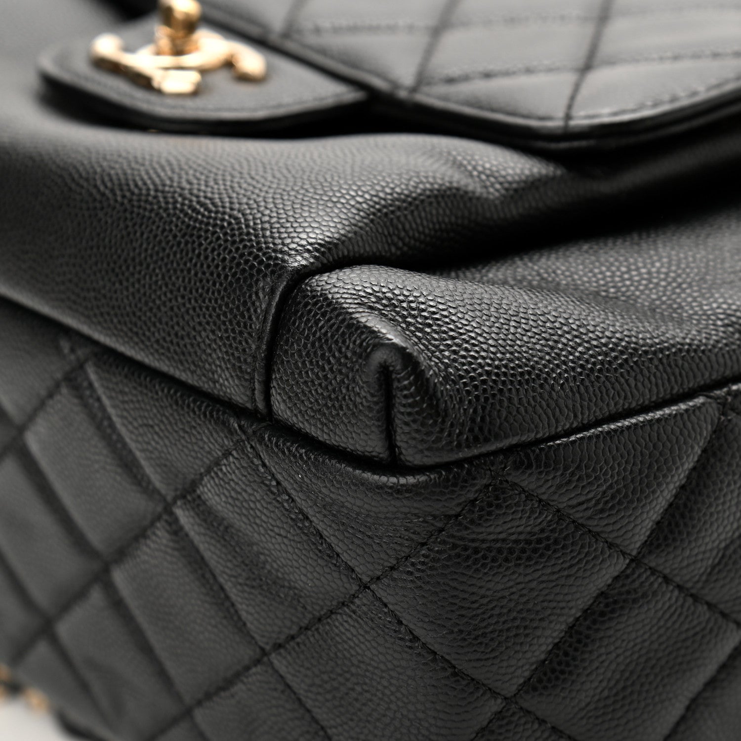 Chanel Caviar Quilted Medium Zip Around Backpack Black 11 of 11