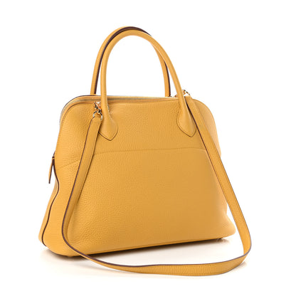 Hermes Taurillon Clemence Bolide 31 Jaune Ambre 3 of 11