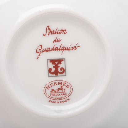 Hermes Porcelain Balcon du Guadalquivir Tea Cup and Saucer Set of 2 10 of 11