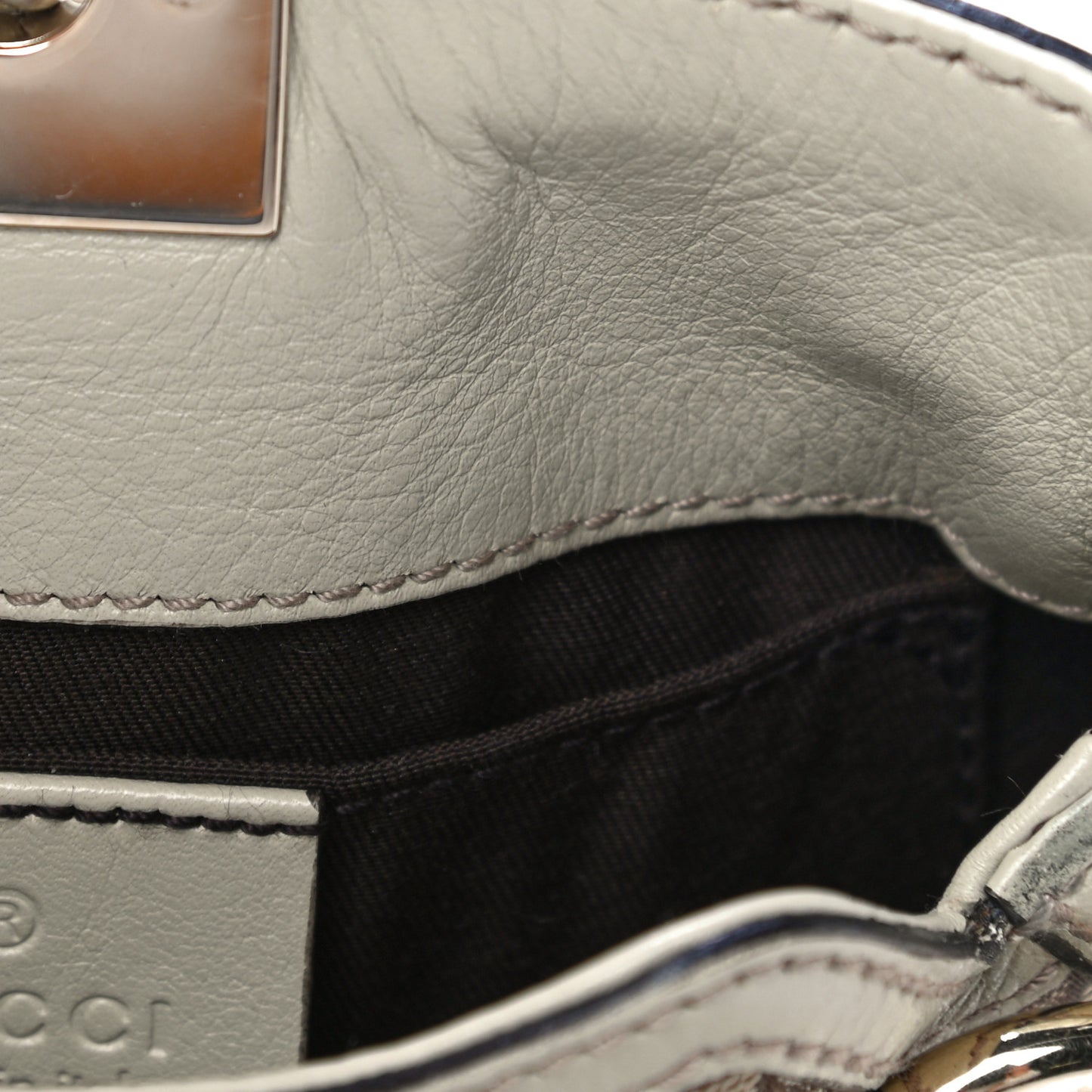 Monogram Mini Indy Top Handle Bag White