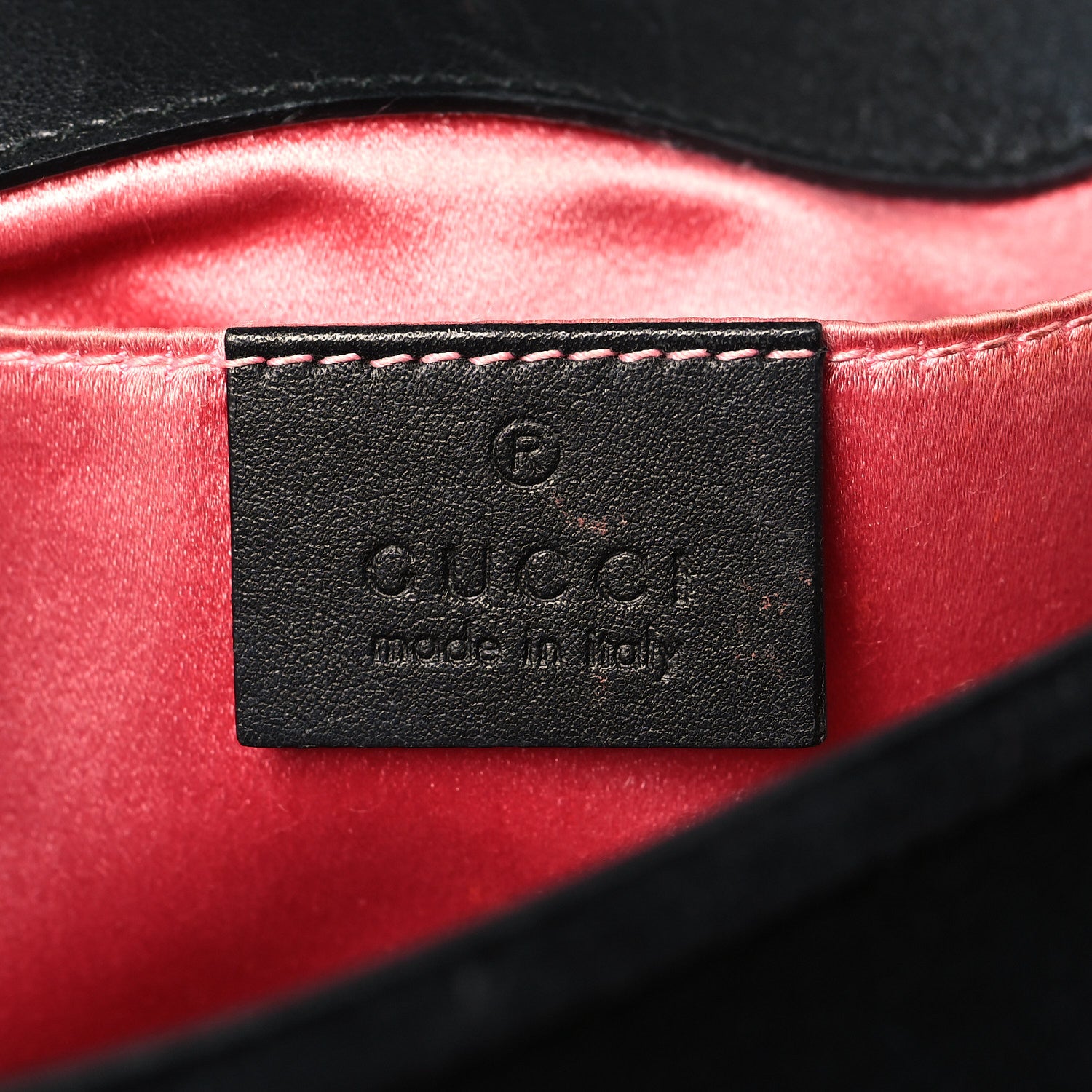 Gucci Velvet Matelasse Mini GG Marmont Shoulder Bag Black 6 of 13