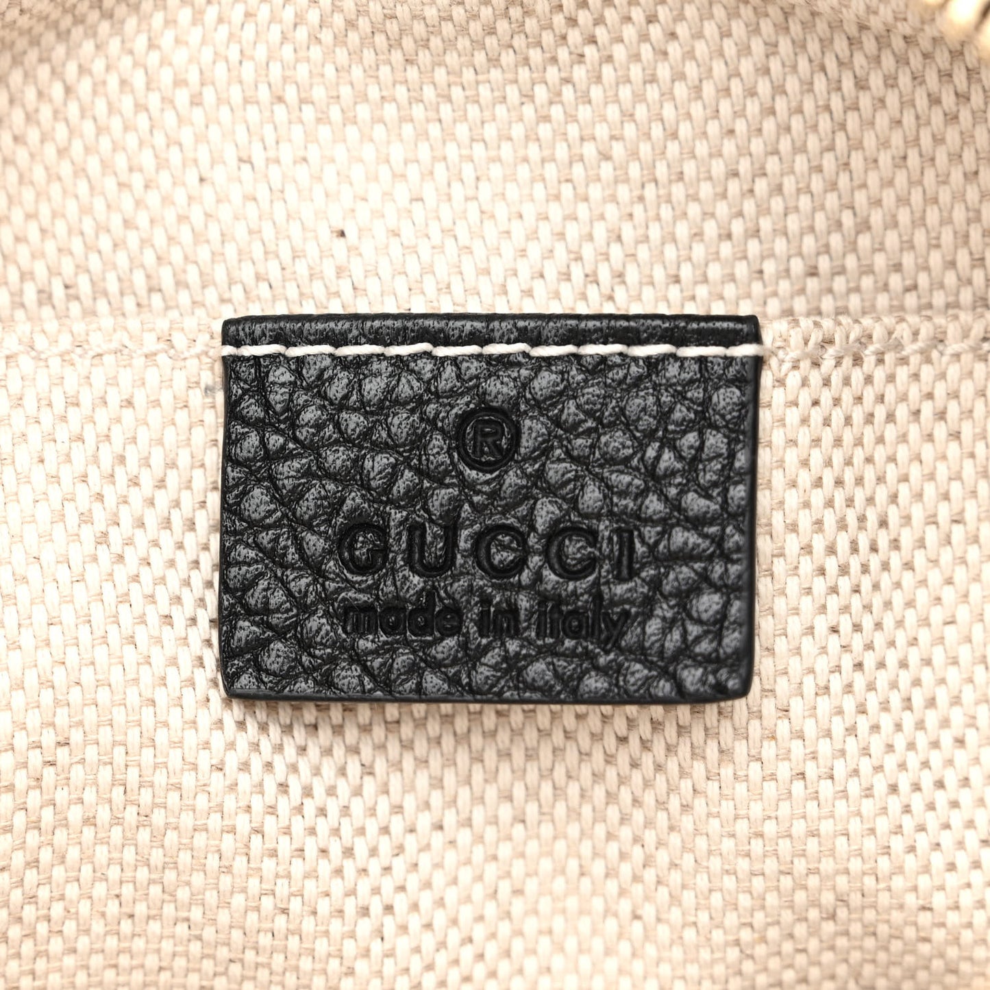 Pebbled Calfskin Small Soho Disco Bag Black
