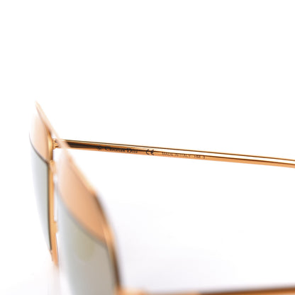 Christian Dior Split 1 Aviator Sunglasses Gold 5 of 8