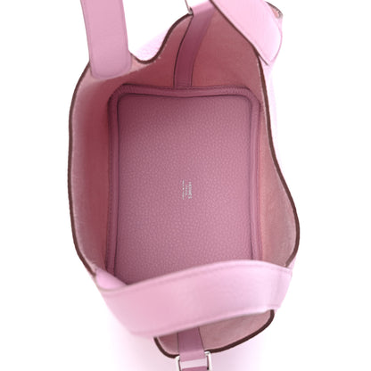 Hermes Taurillon Clemence Picotin Lock 18 PM Mauve Sylvestre 5 of 9