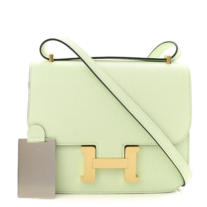 Hermes Epsom Constance 18 Vert Fizz 1 of 11
