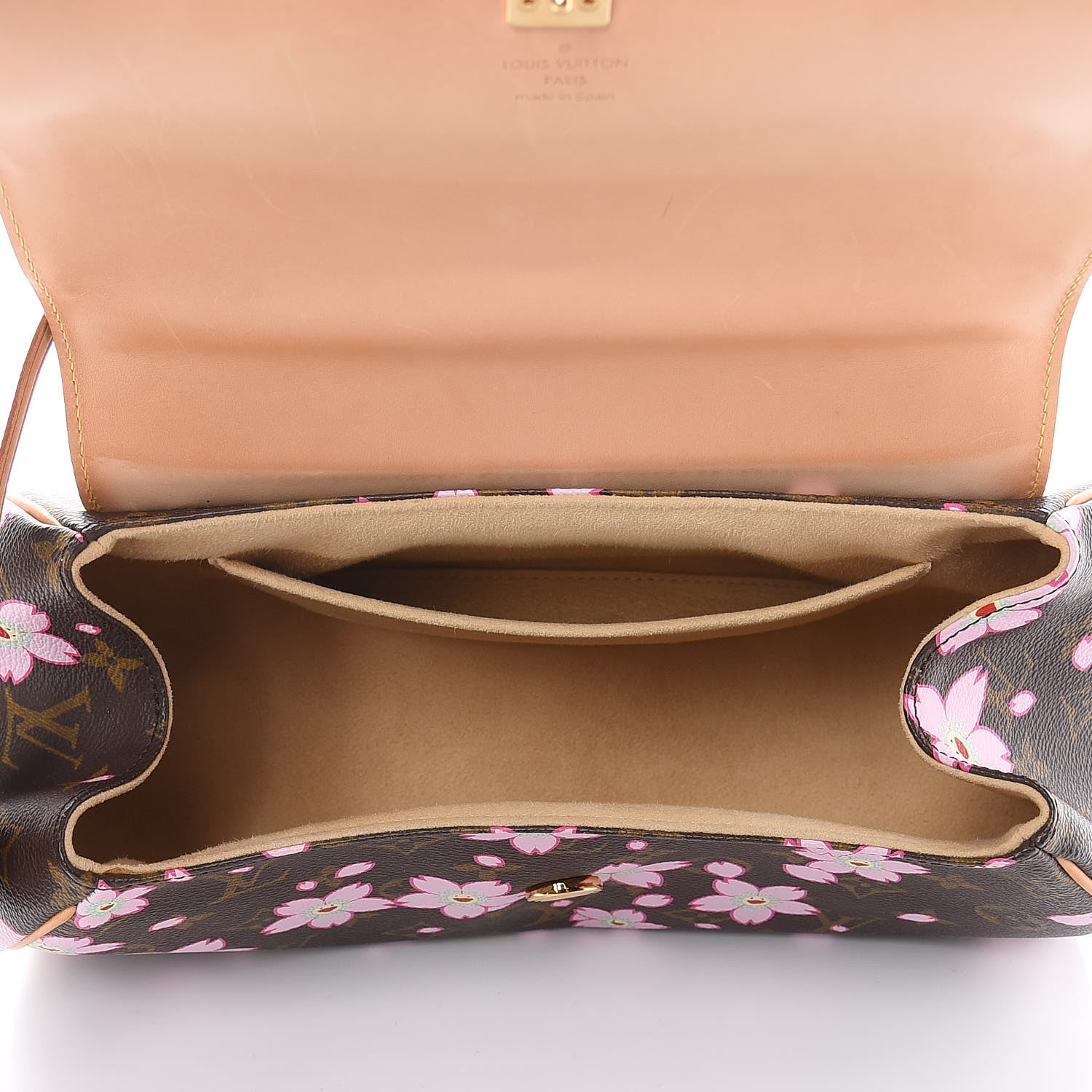 Louis Vuitton Monogram Cherry Blossom Sac Retro Bag Brown 5 of 11