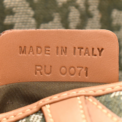 Christian Dior Monogram Saddle Bag Green 6 of 10