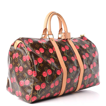Louis Vuitton Monogram Cerises Keepall 45 3 of 18
