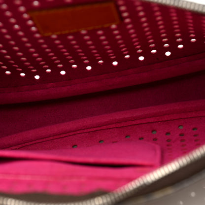 Louis Vuitton Monogram Perforated Pochette Accessories Bag Fuchsia 5 of 10