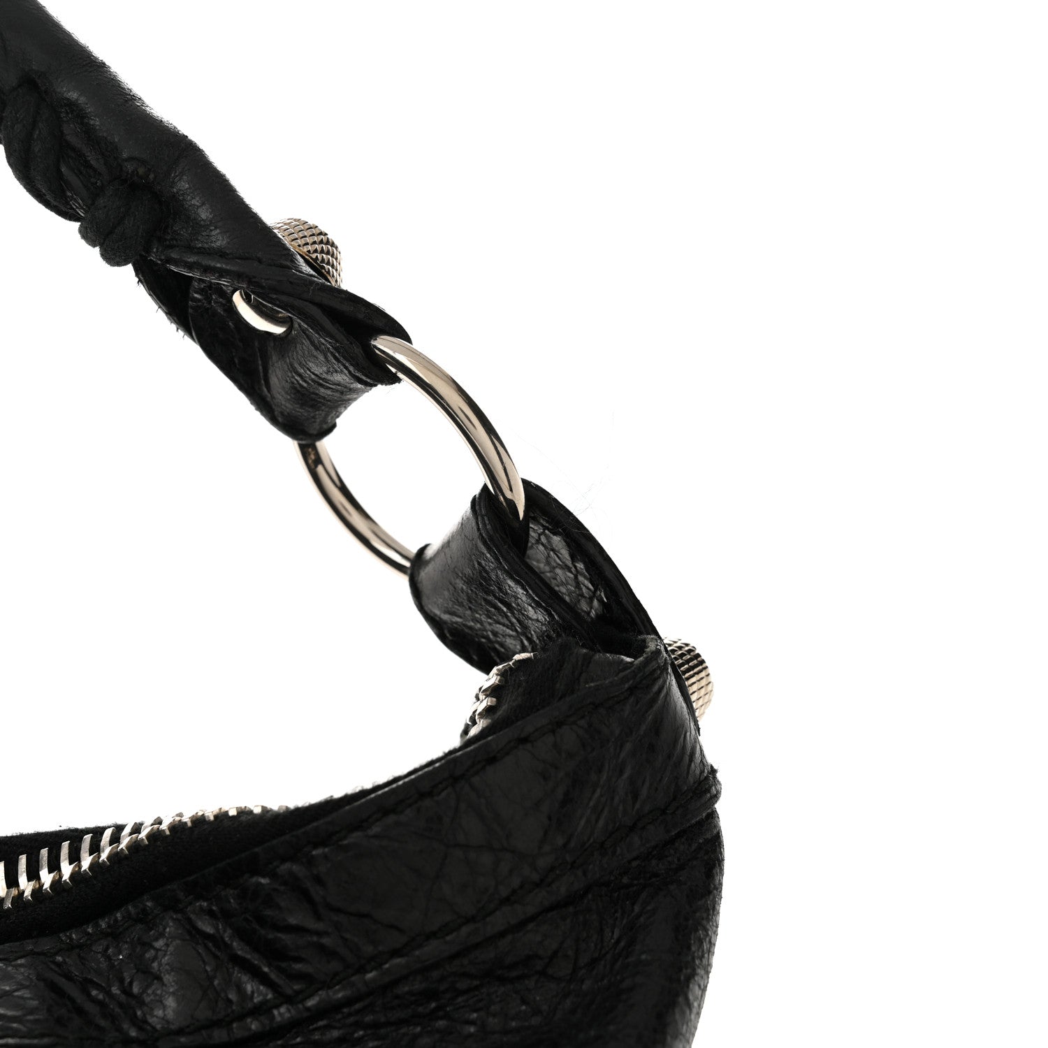 Balenciaga Agneau Giant 12 Silver Hardware Day Hobo Black 13 of 13