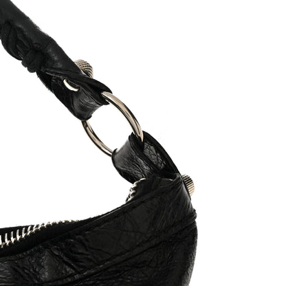 Balenciaga Agneau Giant 12 Silver Hardware Day Hobo Black 13 of 13