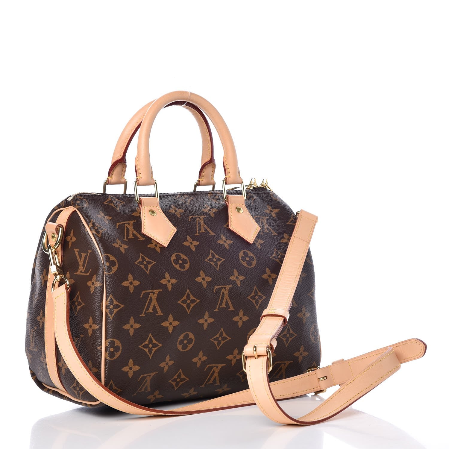 Louis Vuitton Monogram Speedy Bandouliere 25 4 of 9