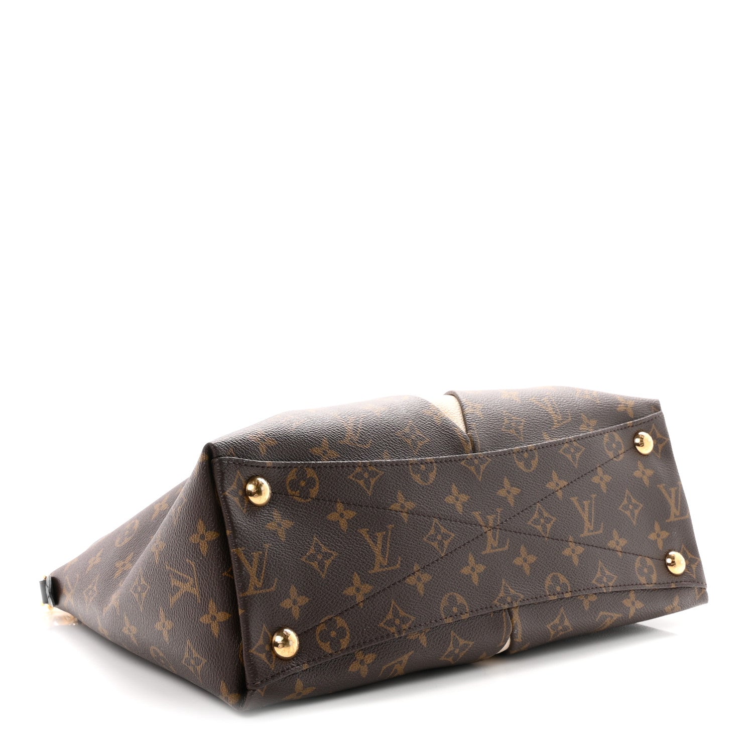 Louis Vuitton Monogram Braided V Tote MM Creme 4 of 9