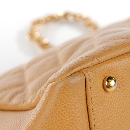 Chanel Caviar Quilted Petit Timeless Tote PTT Beige 13 of 13