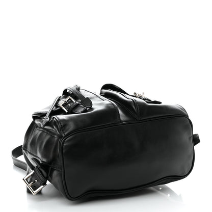 Prada Calfskin Backpack Black 4 of 18