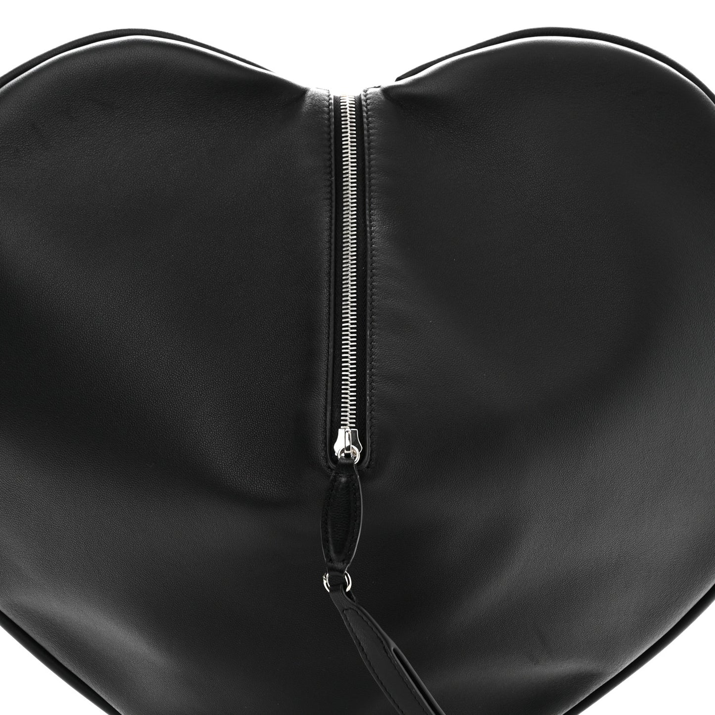 Lambskin Le Coeur Soft Clutch Black