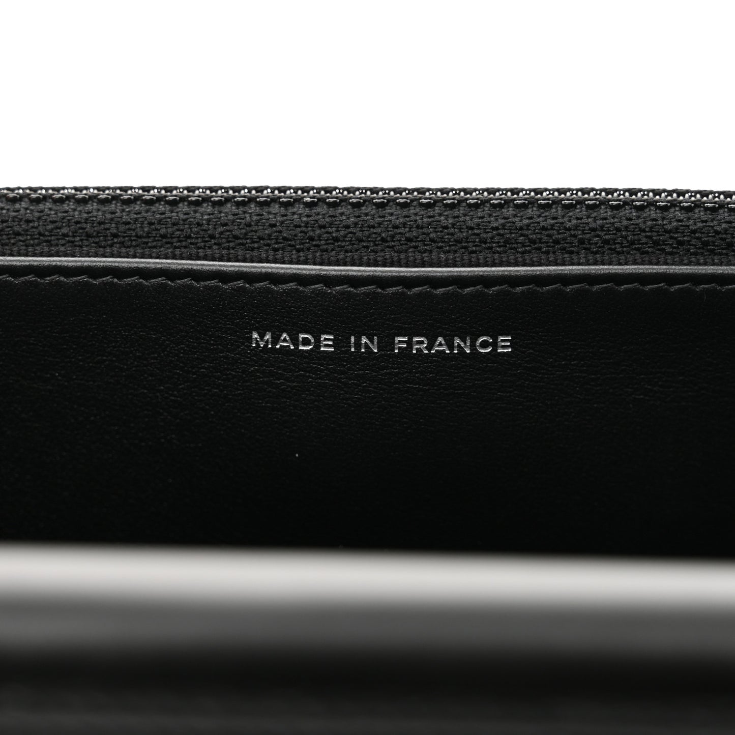 Caviar Quilted Boy Wallet On Chain WOC Black