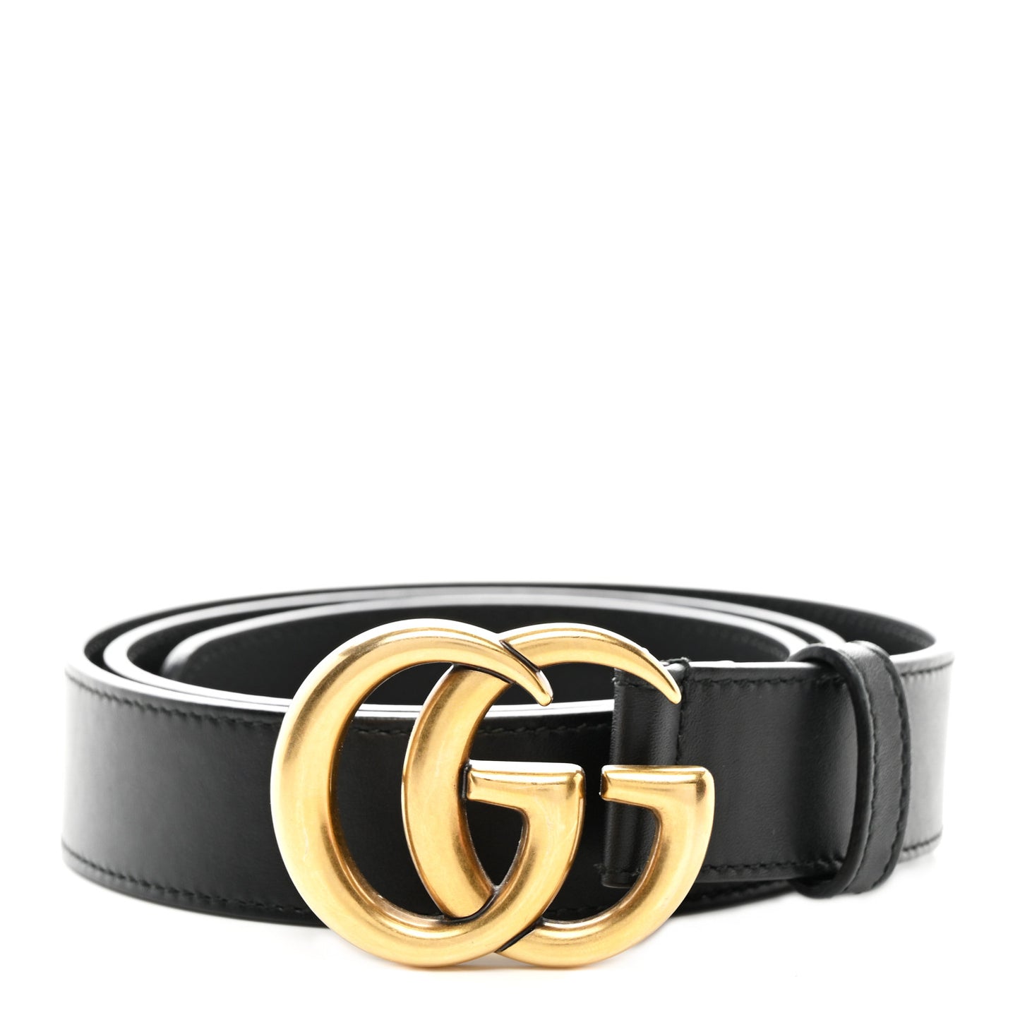 Calfskin Double G 30mm Belt 85 34 Black