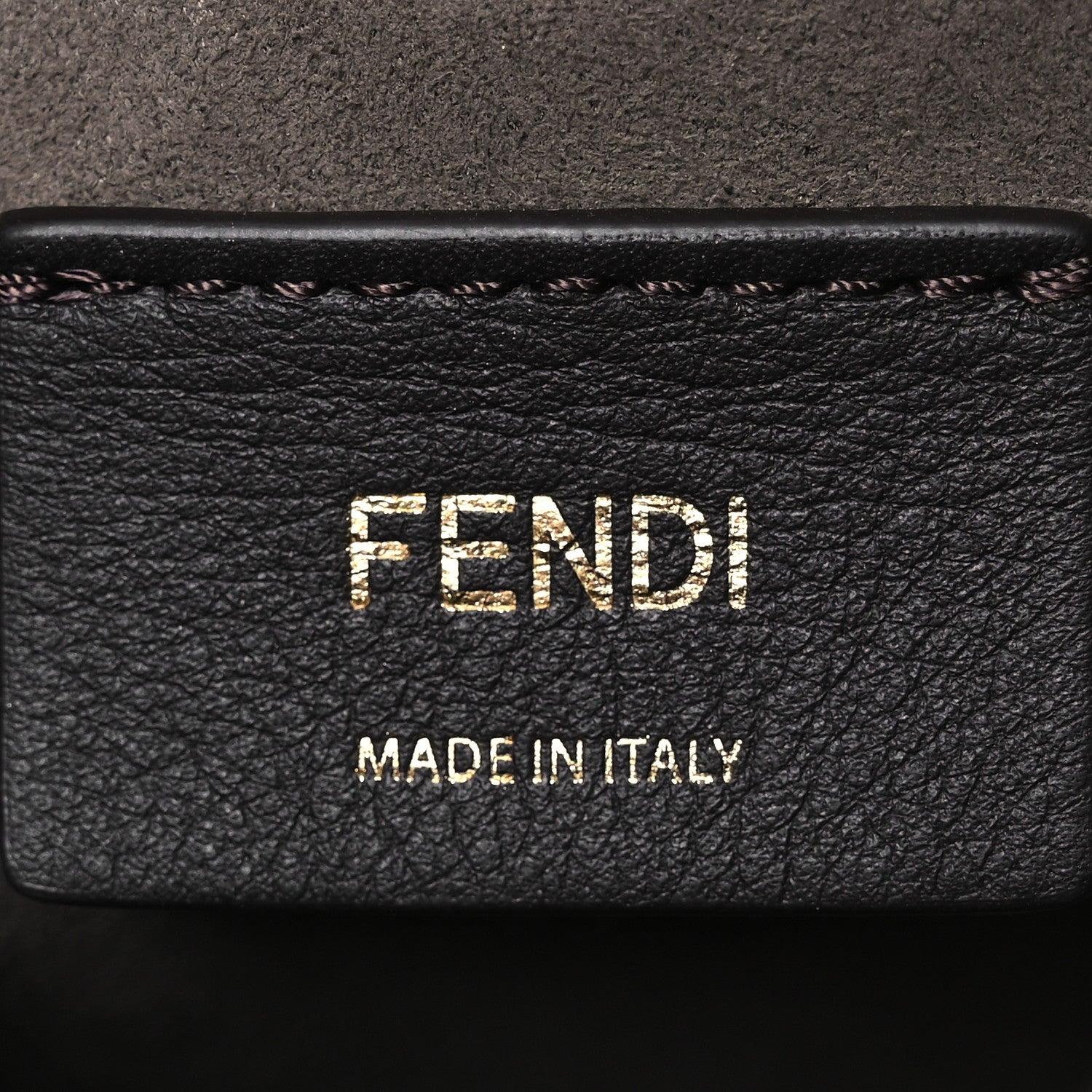 Fendi Kuban Canvas Vitello King F is Fendi FF Embroidered Mini Mon Tresor Bucket Bag Multicolor Cuoio 6 of 10