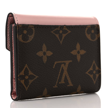 Louis Vuitton Monogram Zoe Wallet Rose Ballerine 3 of 8
