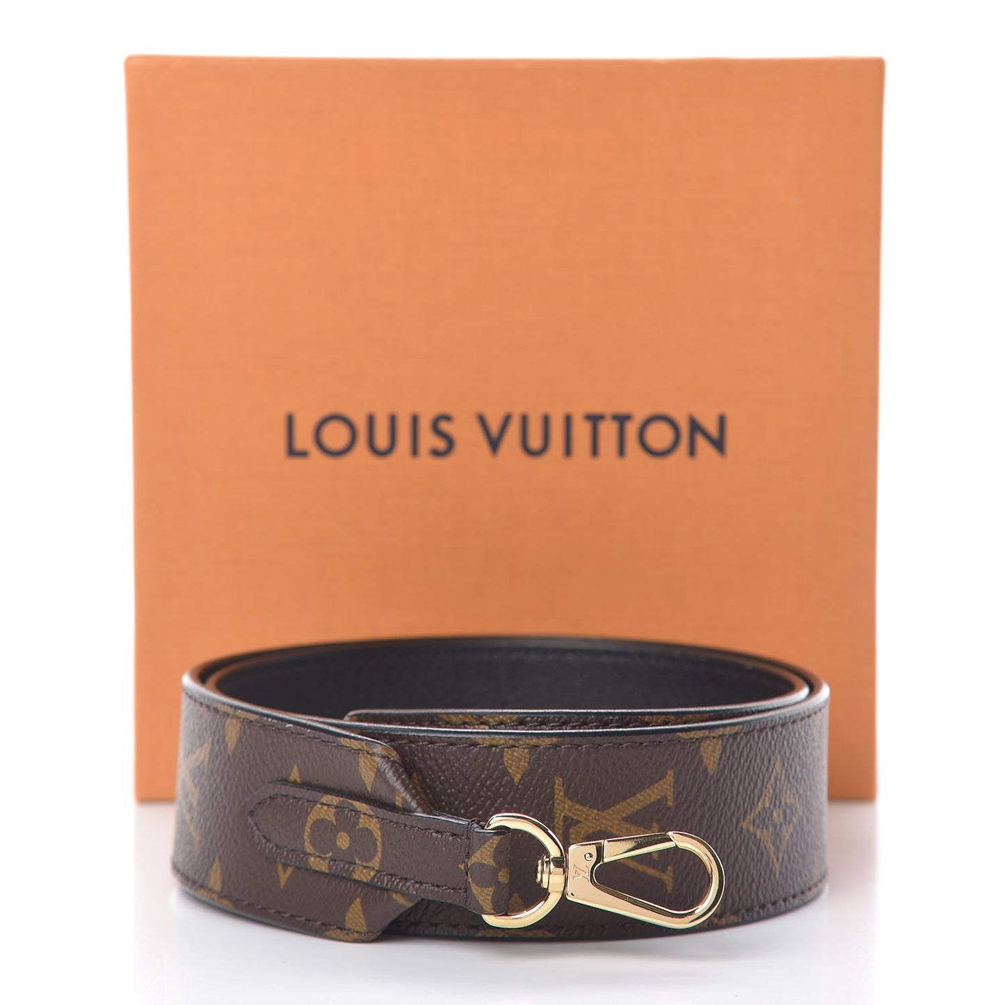 Monogram Bandouliere Shoulder Strap Black