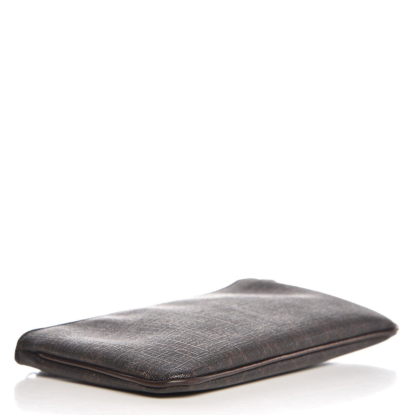GG Plus Wristlet Pouch Brown