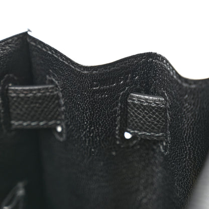 Hermes Epsom Kelly Sellier 28 Black 7 of 11