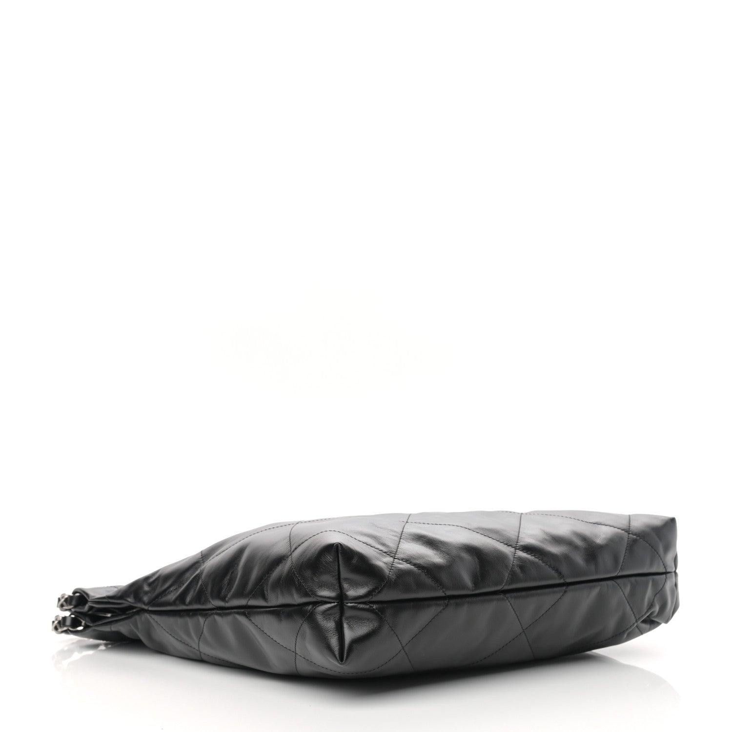 Chanel Shiny Calfskin Quilted Small Chanel 22 Black 5 of 12