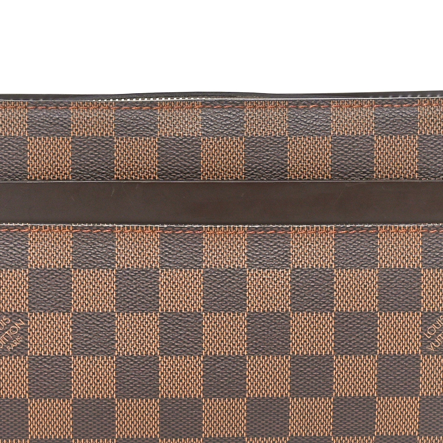 Louis Vuitton Damier Ebene Pochette Saint Louis Clutch 7 of 7
