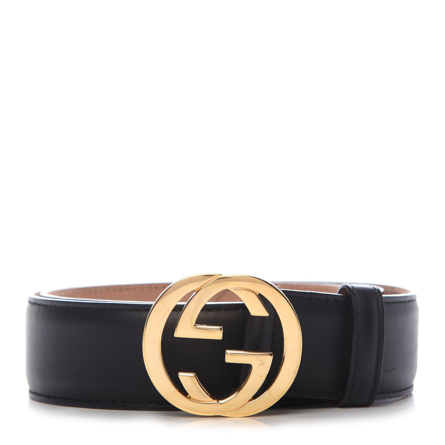Calfskin Interlocking G 37mm Belt 85 34 Black