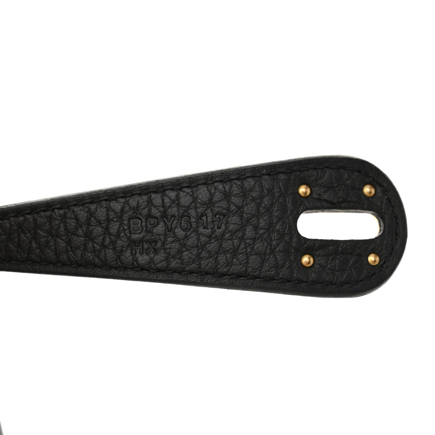 Hermes Taurillon Clemence Lindy 26 Black 7 of 10