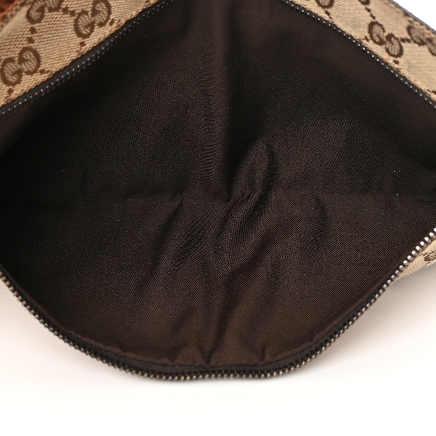 Gucci Monogram Web Belt Bag Dark Brown 5 of 17