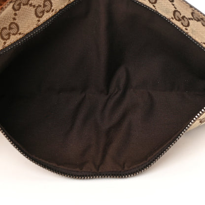 Gucci Monogram Web Belt Bag Dark Brown 5 of 17