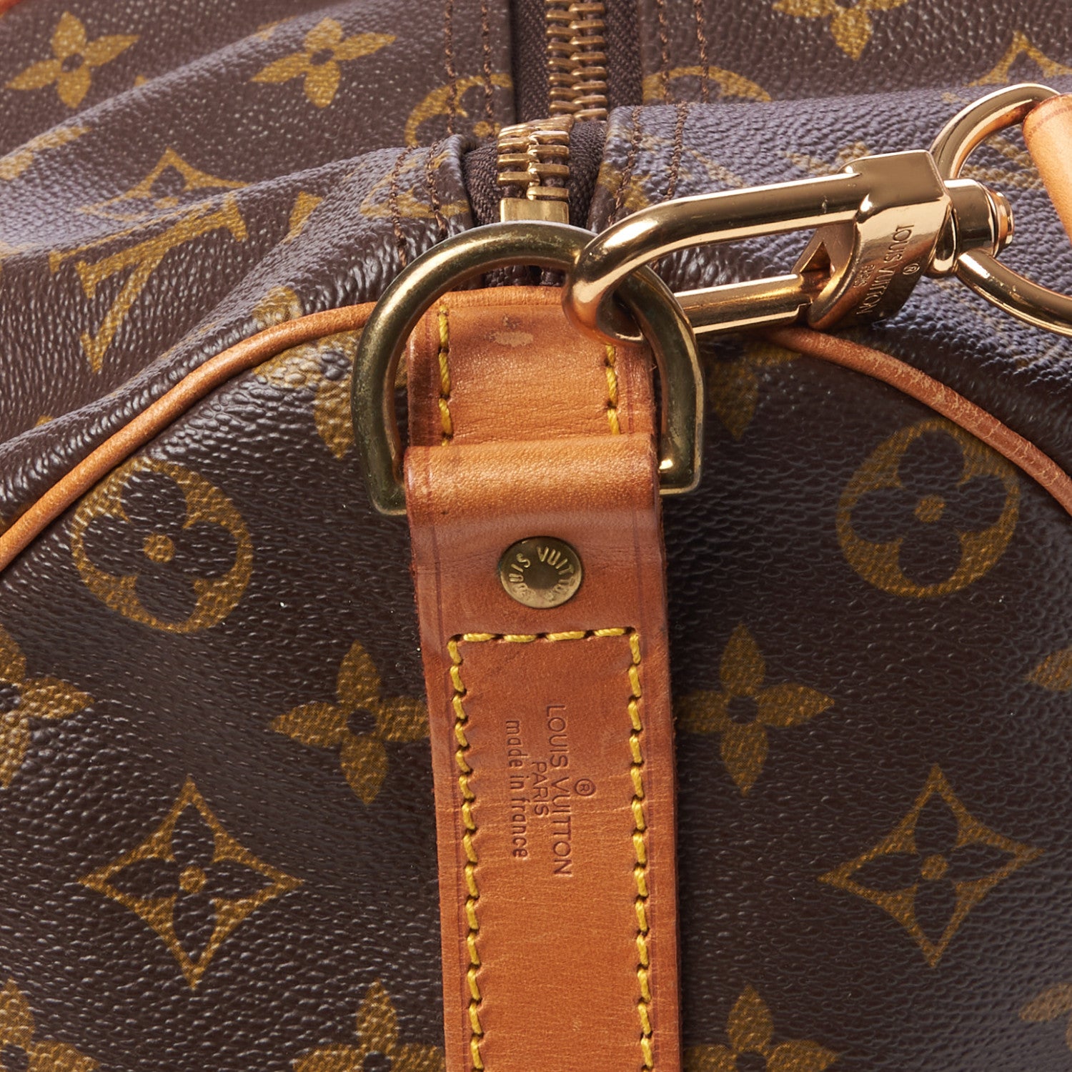 Louis Vuitton Monogram Keepall Bandouliere 50 7 of 9