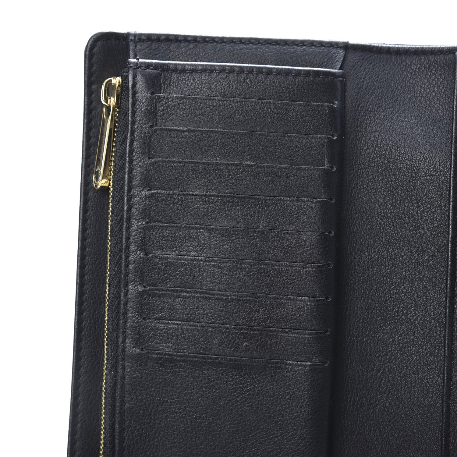 Louis Vuitton Mahina Amelia Wallet Black 9 of 10