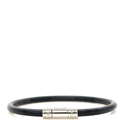 Louis Vuitton Damier Graphite Keep It Bracelet 19 1 of 5