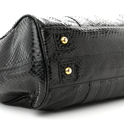 Mulberry Silky Snake Print Bayswater Black 8 of 21