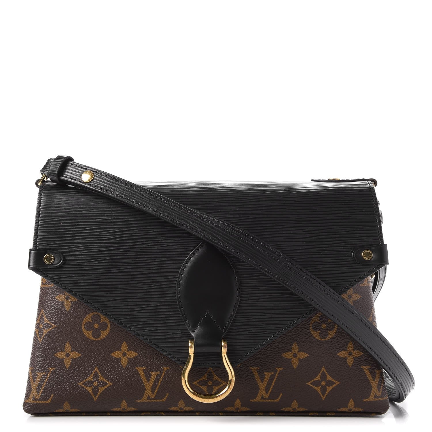 Louis Vuitton Epi Monogram Saint Michel Black 1 of 7