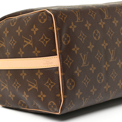 Louis Vuitton Monogram Speedy Bandouliere 35 8 of 10