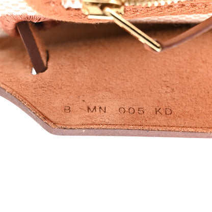 Hermes Vache Hunter Criss Viking Herbag Zip Retourne 31 PM Ecru Beige Fauve 8 of 12