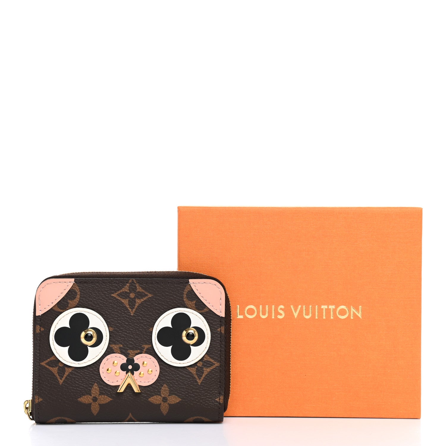 Louis Vuitton Monogram Valentine Dog Zippy Coin Purse 10 of 10