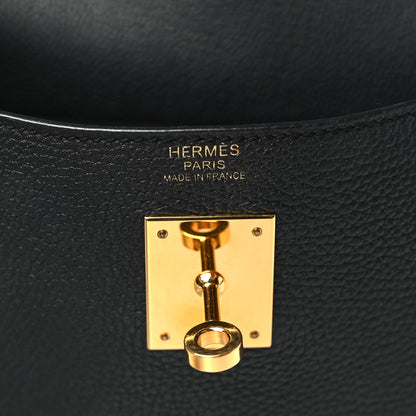 Hermes Togo Kelly Retourne 32 Black 6 of 10