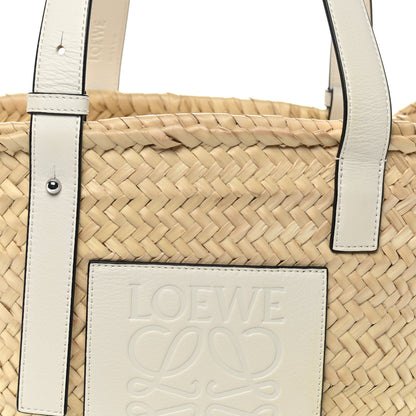 Loewe Raffia Basket Tote Bag Natural White 8 of 11