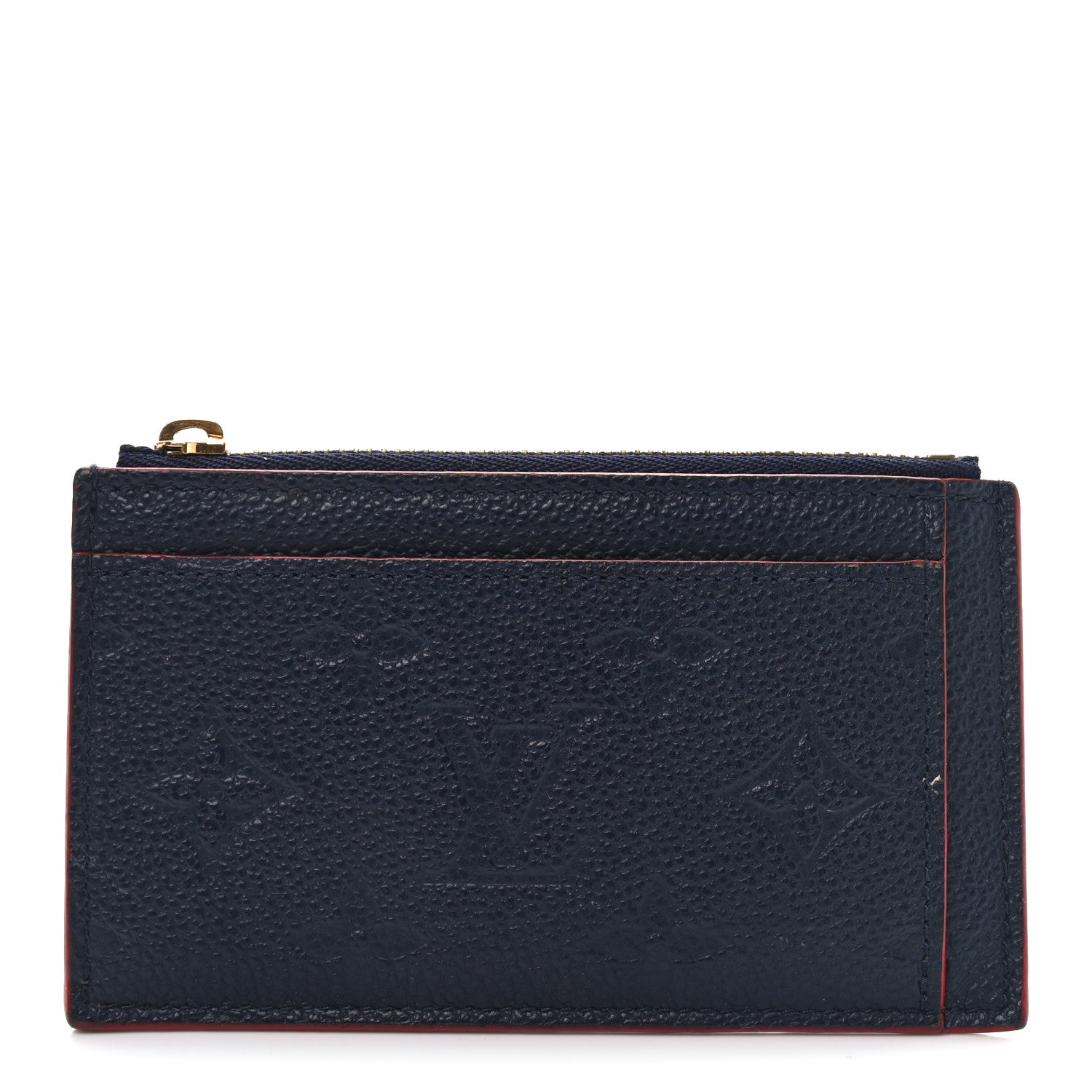Louis Vuitton Empreinte Blooming Flowers Zipped Card Holder Marine Rouge 1 of 8